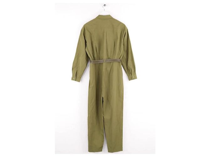 Macacão Max Mara de algodão cáqui - vista 3