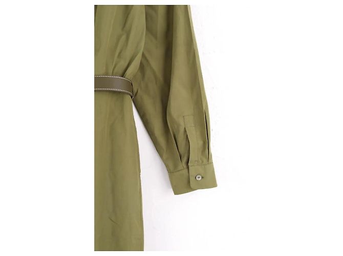 Macacão Max Mara de algodão cáqui - vista 4
