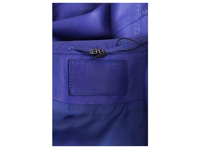 Autre Marque Chaqueta Boss de cuero azul - vista 5