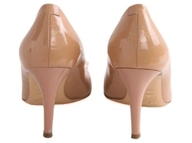 Roger Vivier Absatzschuhe camel Lackleder - Ansicht 2
