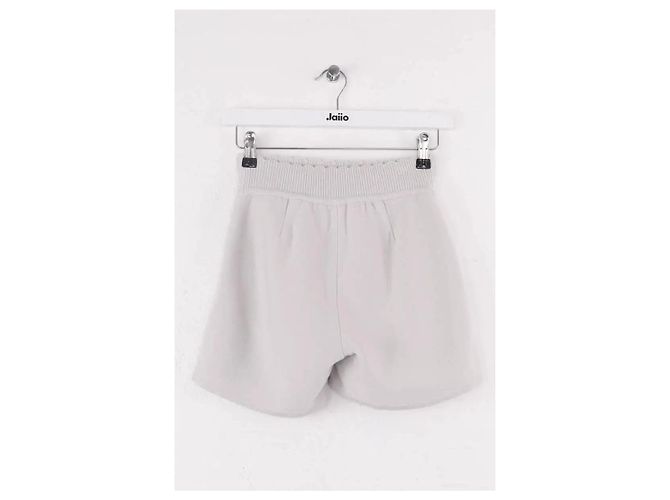 Autre Marque Mini shorts Molli in cotone grigio - vista 3