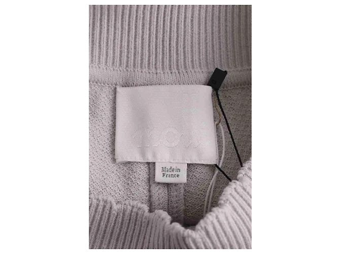 Autre Marque Mini shorts Molli in cotone grigio - vista 5