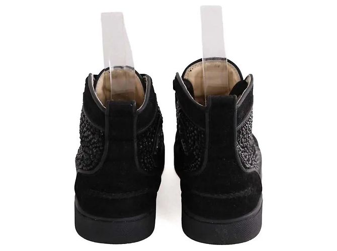 Christian Louboutin Sneakers alte nere - vista 2