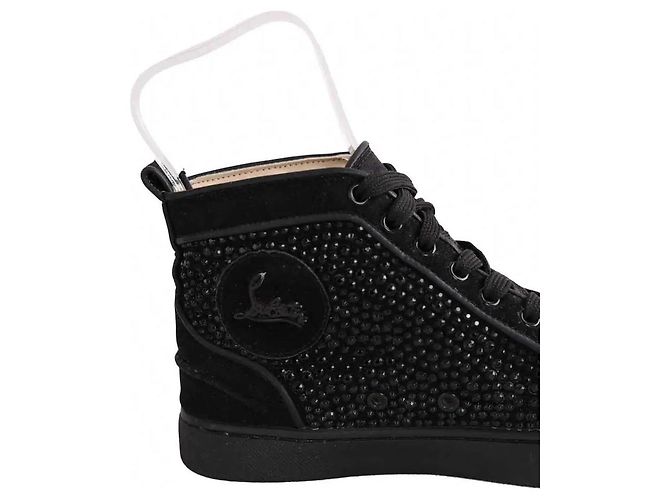 Christian Louboutin Sneakers alte nere - vista 4