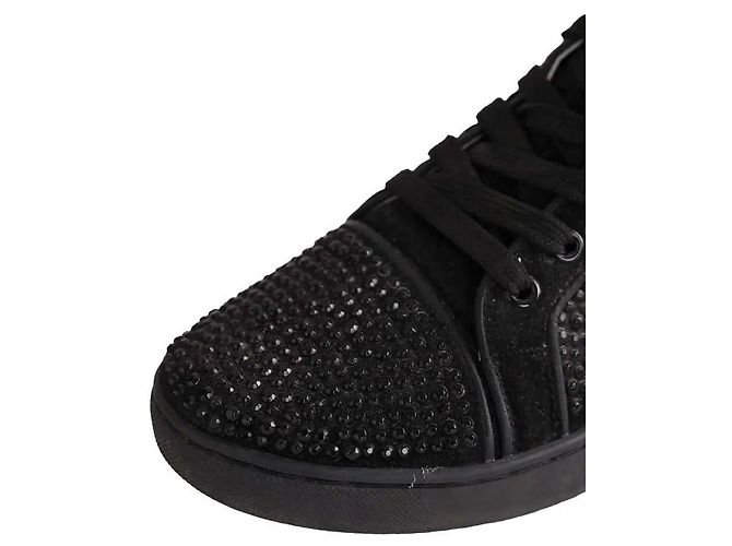 Christian Louboutin Sneakers alte nere - vista 5