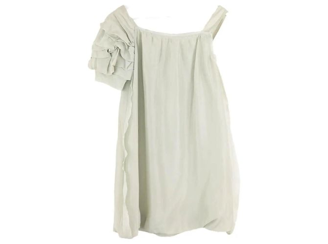 Fendi Seidenbluse in Grün - Ansicht 3