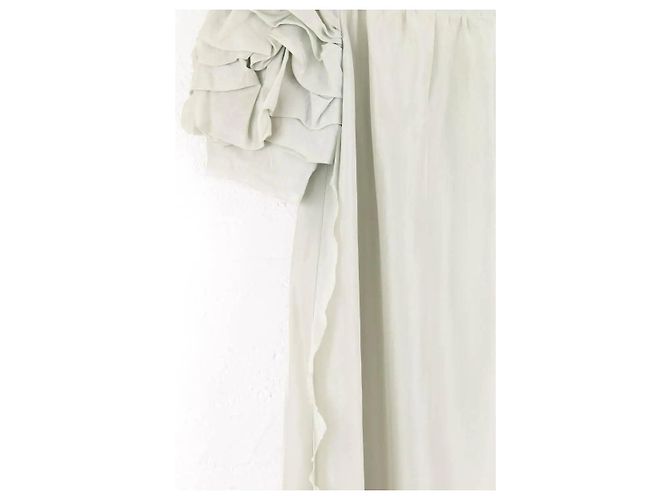 Fendi Seidenbluse in Grün - Ansicht 4