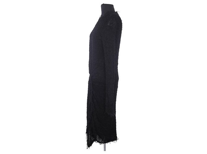 Vestido Isabel Marant negro de viscosa - vista 3