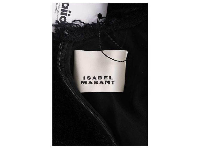 Vestido Isabel Marant negro de viscosa - vista 5