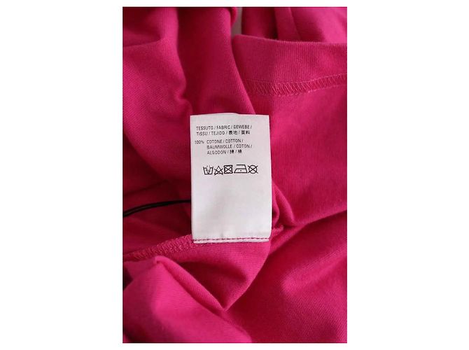 Camiseta Balenciaga rosa de algodón - vista 6