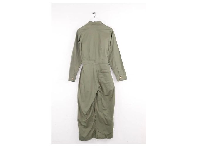 Macacão Max Mara de algodão verde - vista 3