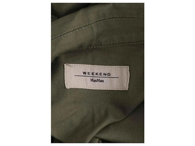 Macacão Max Mara de algodão verde - vista 5