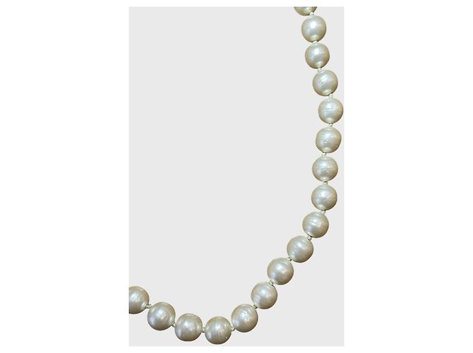 Collar largo Chanel de perlas - vista 2