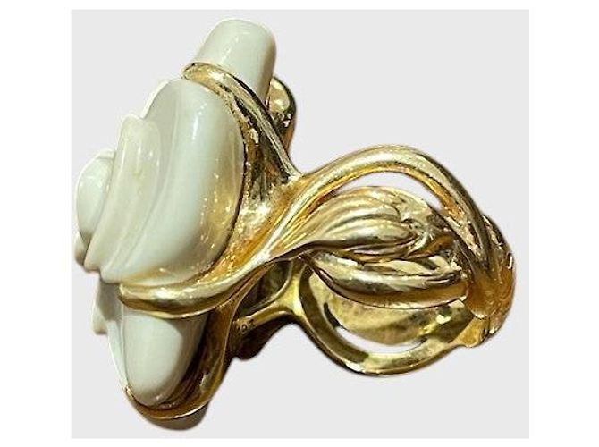 Anello Chanel Camélia in Oro Giallo 18K - vista 8
