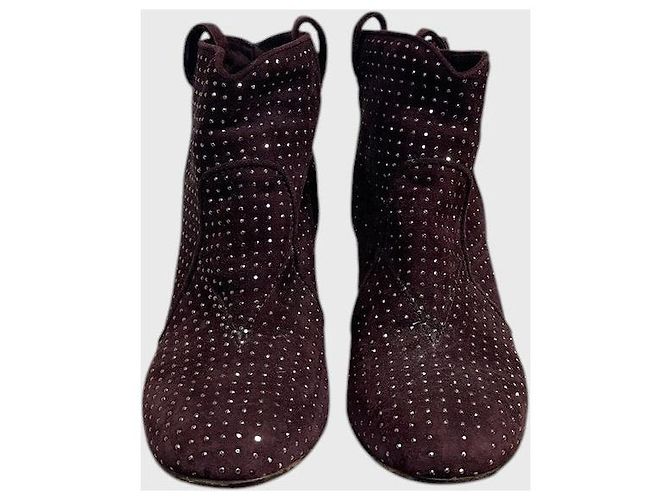 Botas Laurence Dacade violetas T.35 - vista 2