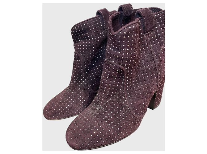 Botas Laurence Dacade violetas T.35 - vista 5