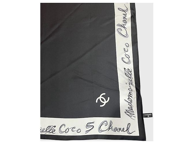 Chanel Coco 5 Tuch schwarz - Ansicht 2