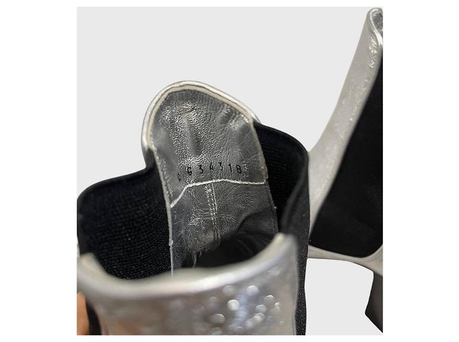 Chanel Stiefeletten silber T.36 - Ansicht 9