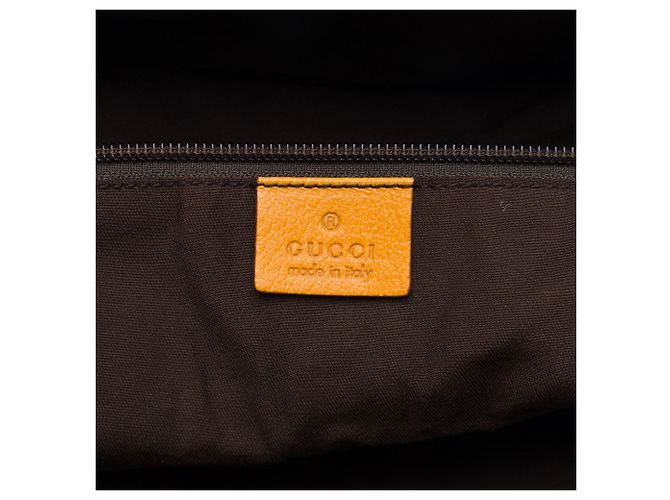 Borsa da viaggio Gucci GG Canvas Web beige - vista 5