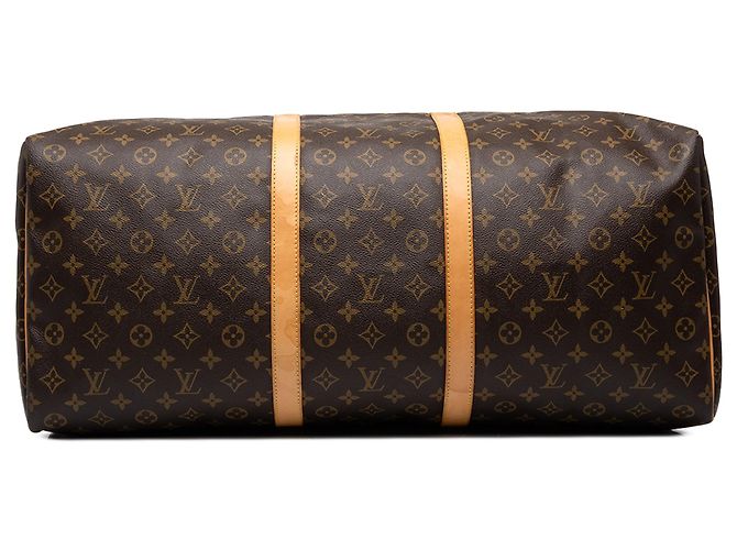 Mala de Viagem Louis Vuitton Monogram Keepall 60 Castanha - vista 3