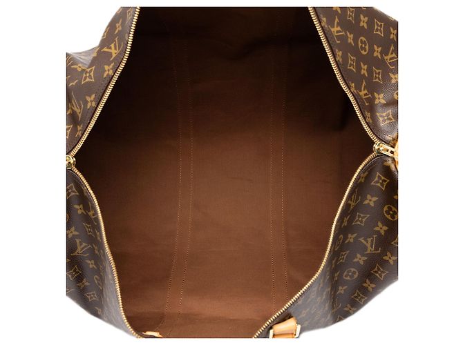 Mala de Viagem Louis Vuitton Monogram Keepall 60 Castanha - vista 4