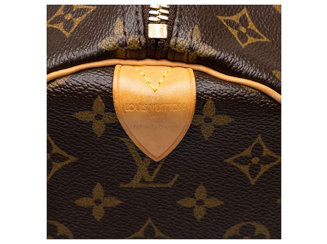 Mala de Viagem Louis Vuitton Monogram Keepall 60 Castanha - vista 5