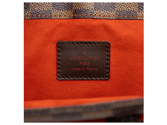 Borsa a tracolla Louis Vuitton Damier Ebene Parioli PM Marrone - vista 5