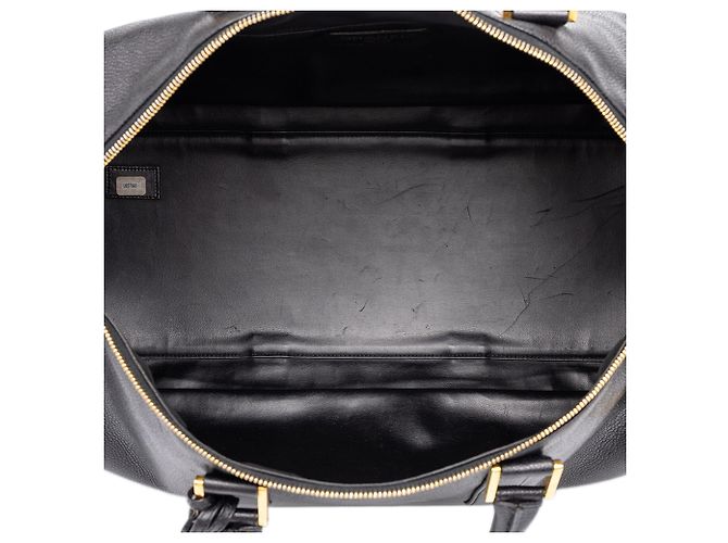 Borsa Duffle Chanel CC Caviar Nera - vista 4