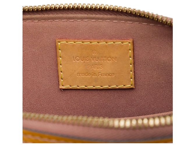 Borsa Louis Vuitton Monogram Vernis Alma BB Marrone - vista 5