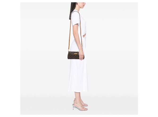 Louis Vuitton Monogram Eva Satchel Braun - Ansicht 6