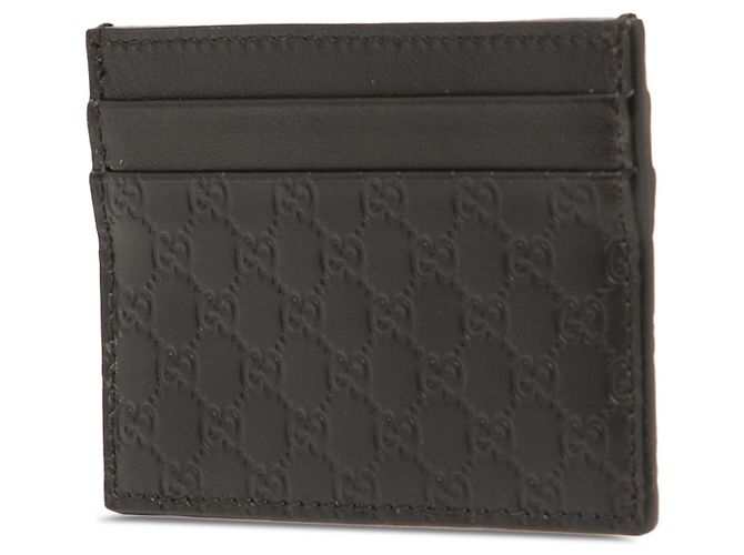 Tarjetero Gucci Microguccissima Negro - vista 2