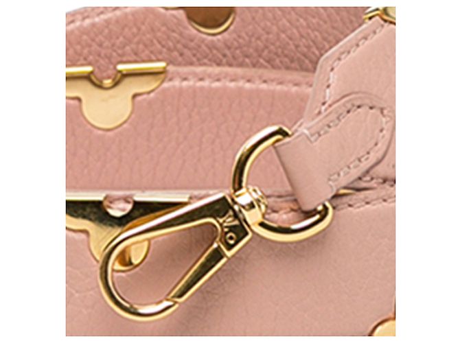 Correa Bandoulière Louis Vuitton Taurillon Iris Rosa - vista 3