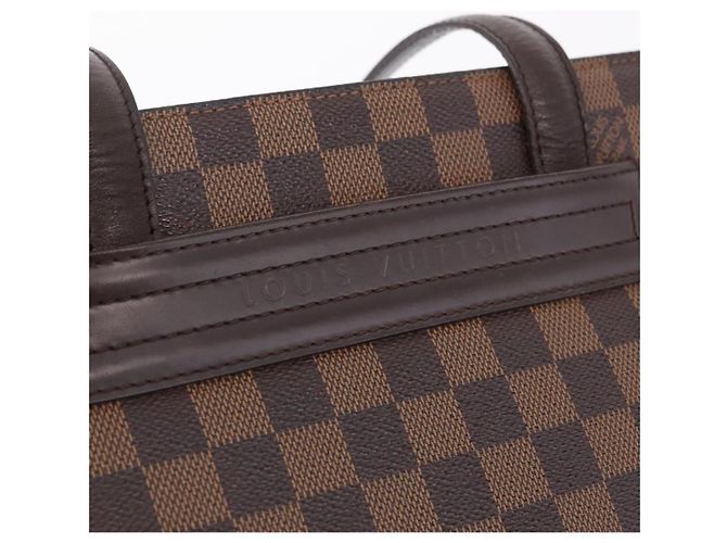 Borsa a tracolla Louis Vuitton Damier Ebene Parioli GM - vista 10