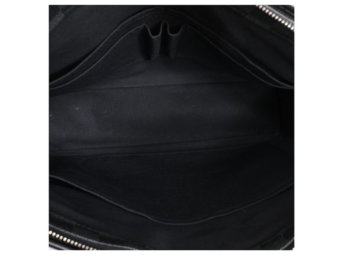 Borsa Louis Vuitton Tadao PM Damier Graphite in Nero N41259 - vista 10