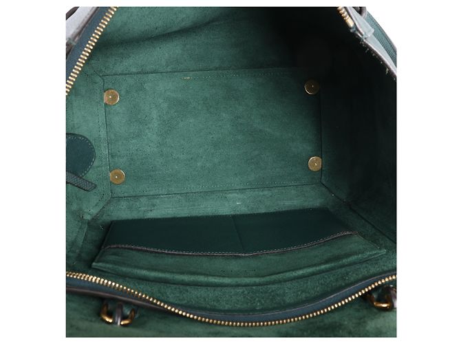 Céline  mala 2Way Celine Belt Bag Mini em couro Verde - vista 13