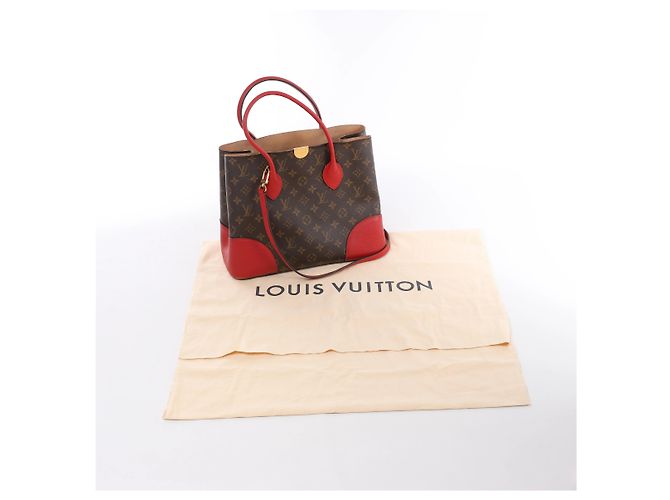 Borsa a mano 2Way Louis Vuitton Flandrin Monogram in Marrone M41596 - vista 15