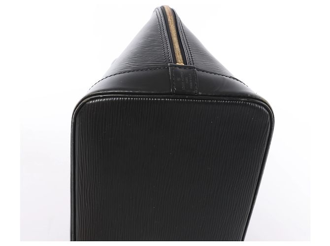 Borsa a mano Louis Vuitton Alma PM in pelle Epi nera M40302 - vista 10