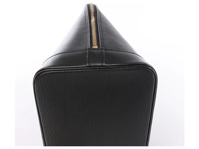 Borsa a mano Louis Vuitton Alma PM in pelle Epi nera M40302 - vista 11