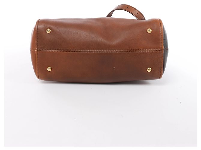 Borsa 2Way Fendi Chameleon in pelle Marrone 8BL114 - vista 7