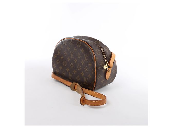 Borsa a tracolla Louis Vuitton Blois Monogram in marrone M51221 - vista 3