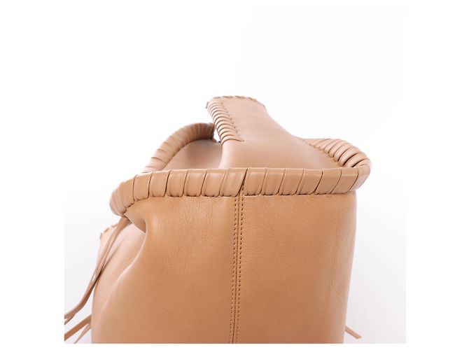 Chloé Borsa a tracolla in pelle Chloe Mony in marrone - vista 11
