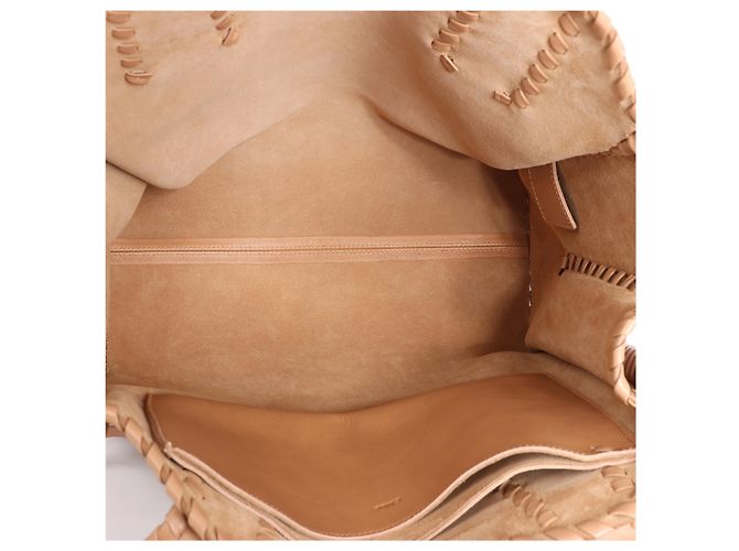 Chloé Borsa a tracolla in pelle Chloe Mony in marrone - vista 12