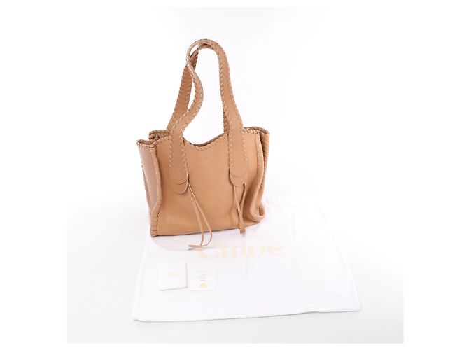 Chloé Borsa a tracolla in pelle Chloe Mony in marrone - vista 14
