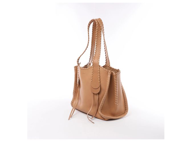 Chloé Borsa a tracolla in pelle Chloe Mony in marrone - vista 2