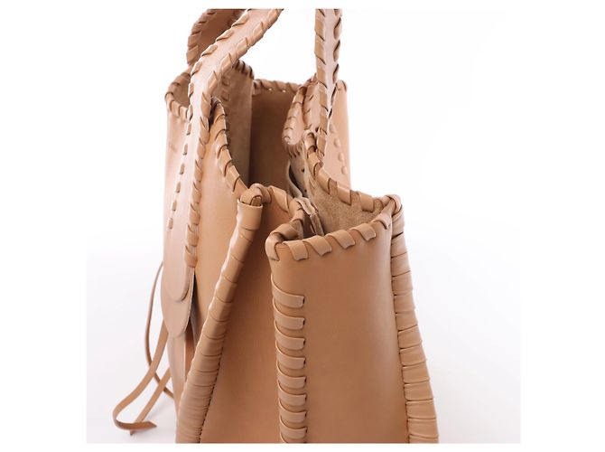 Chloé Borsa a tracolla in pelle Chloe Mony in marrone - vista 5