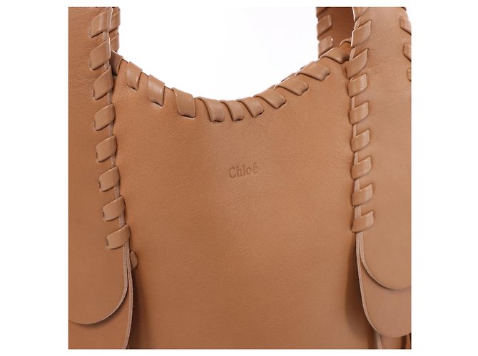 Chloé Borsa a tracolla in pelle Chloe Mony in marrone - vista 6
