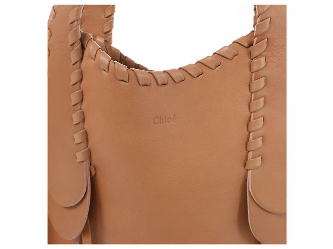 Chloé Borsa a tracolla in pelle Chloe Mony in marrone - vista 7