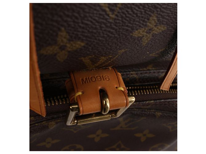 Zaino Louis Vuitton Montsouris GM Monogram in marrone M51135 - vista 14