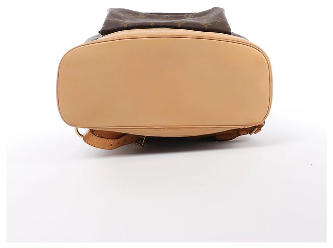 Zaino Louis Vuitton Montsouris GM Monogram in marrone M51135 - vista 8