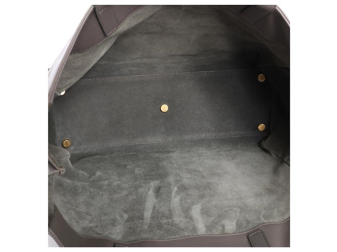 Autre Marque Borsa a tracolla Vorisse in pelle Saint Laurent Paris Grigio 314252 - vista 10